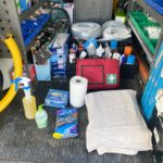 FullSizeRender-min Van stocked up with the cleaning equipment to keep you safe from Covid-19